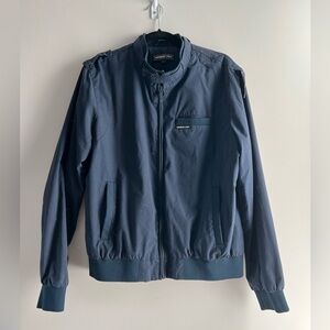 Members Only Navy Jacket size L.